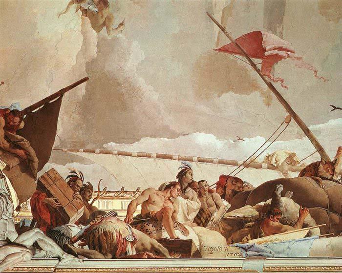 Giovanni Battista Tiepolo Glory of Spain oil painting image